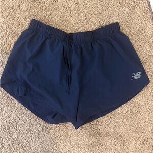 New Balance Women's Dark Blue Athletic Shorts